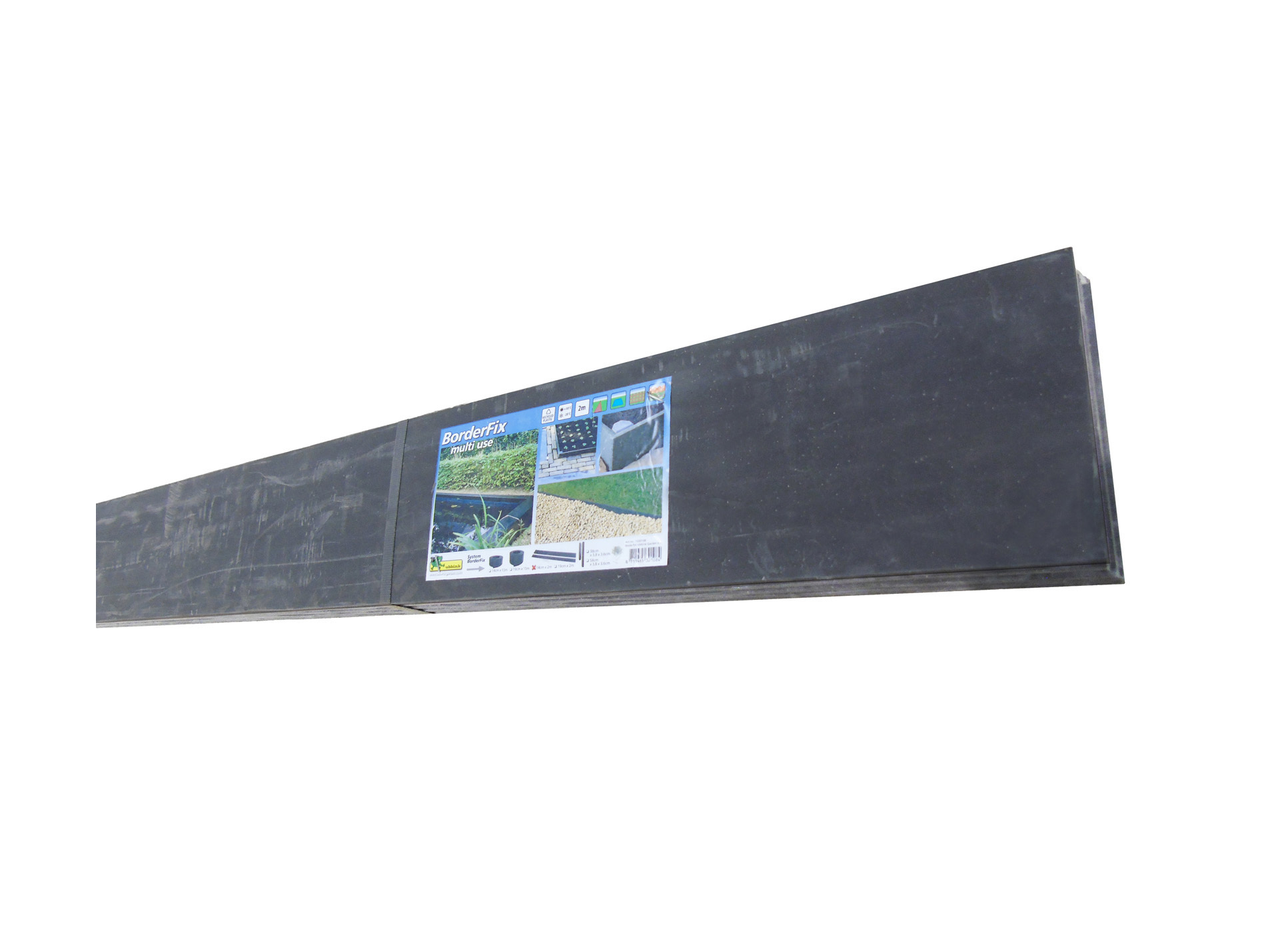 Bordure de jardin Borderfix PE recyclé L.120 x h.14cm