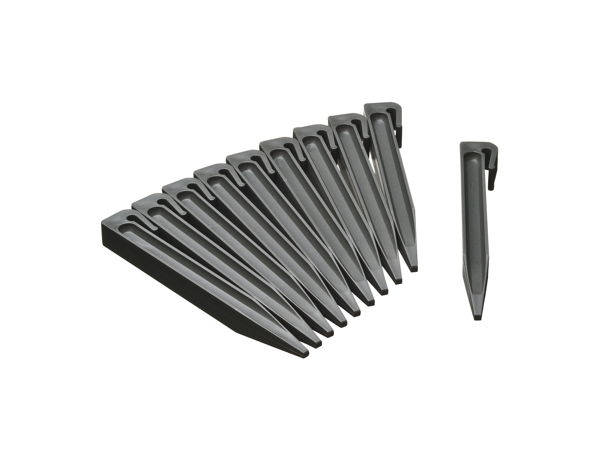 Ancre de bordure h.19,5cm gris x10