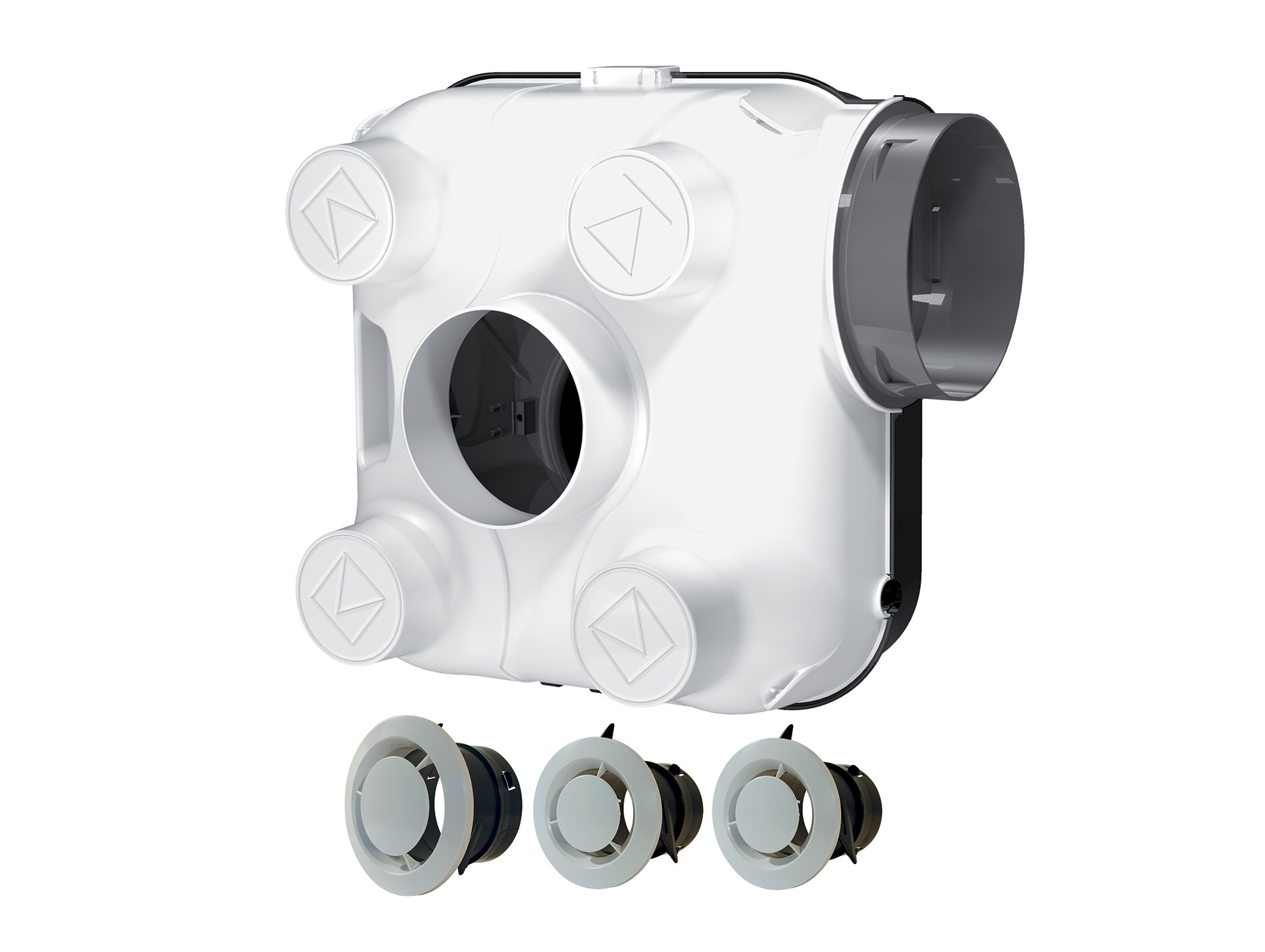 Kit VMC City'Air hygrocomut