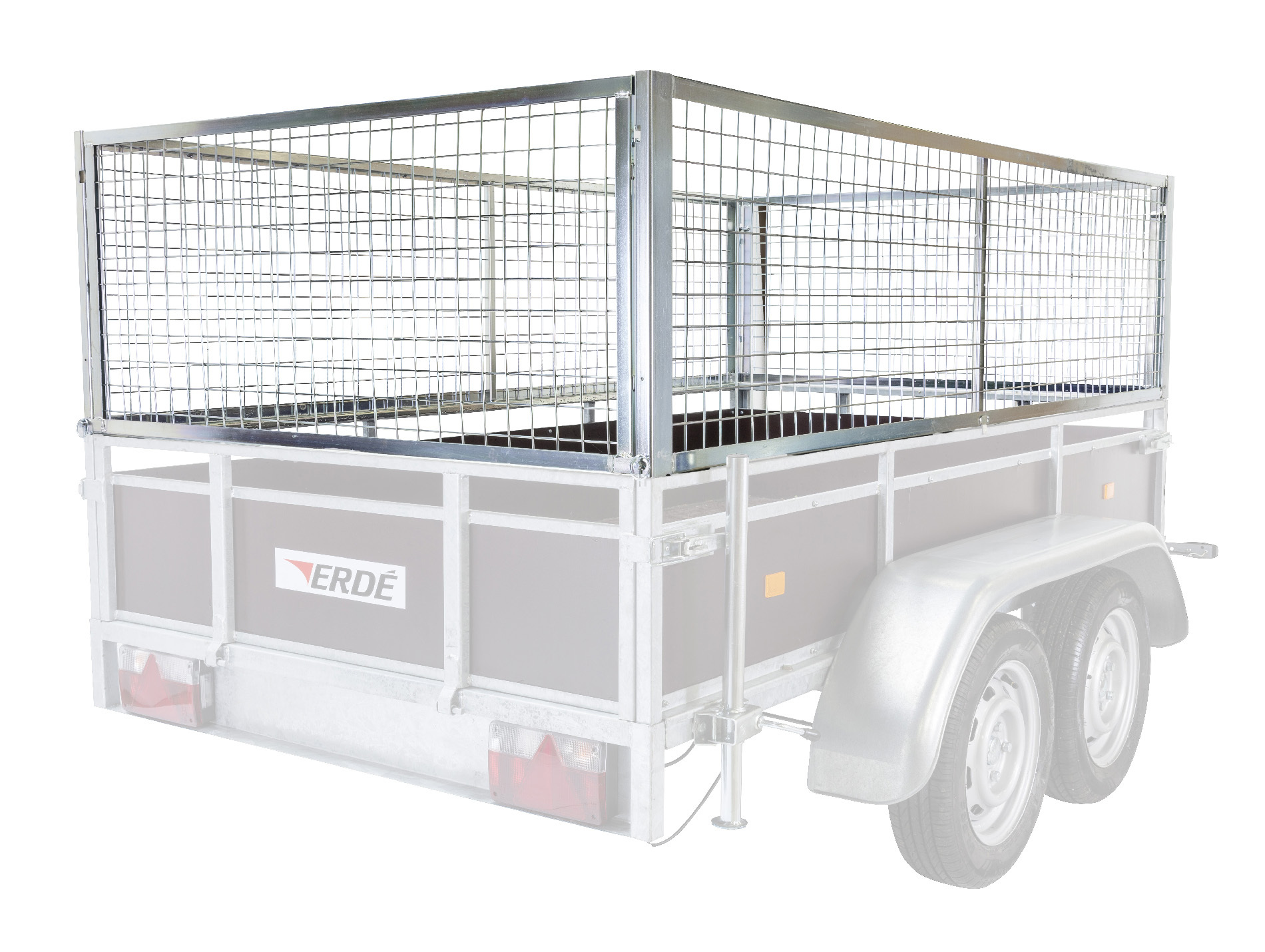 Réhausses grillagées H.50cm ERDE EXPERT pour remorque LC170
