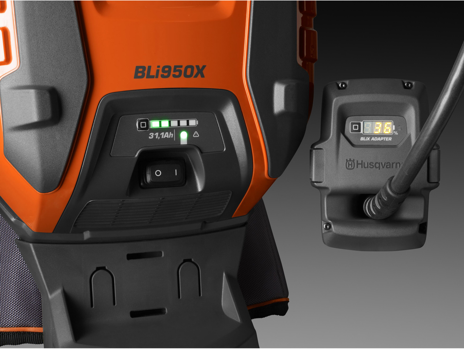 Batterie à dos HUSQVARNA BLi950X 36V 31,1Ah