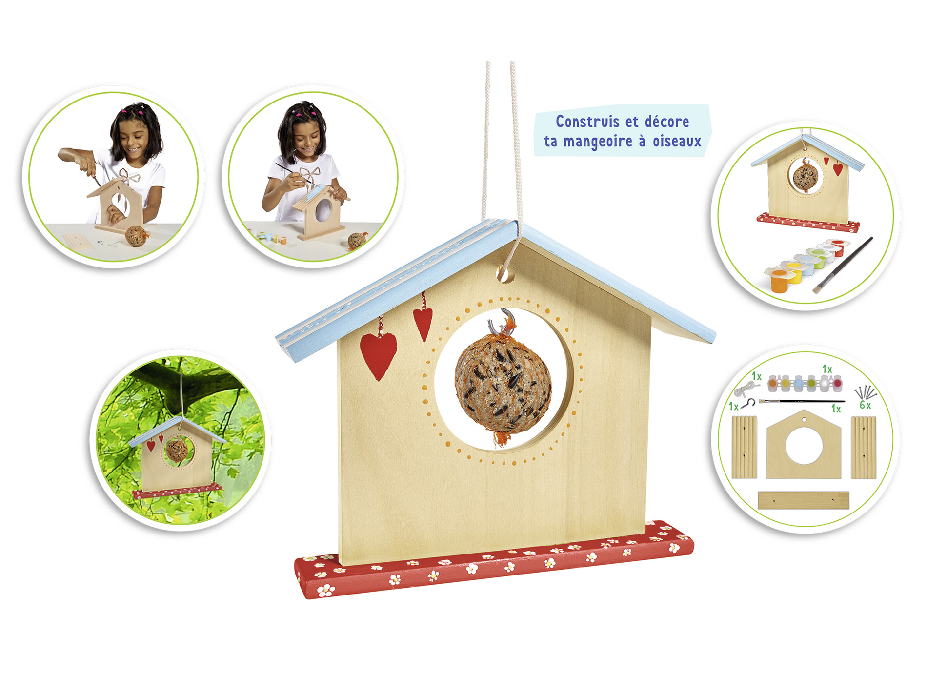 Mangeoire à oiseaux SMOBY pour enfant