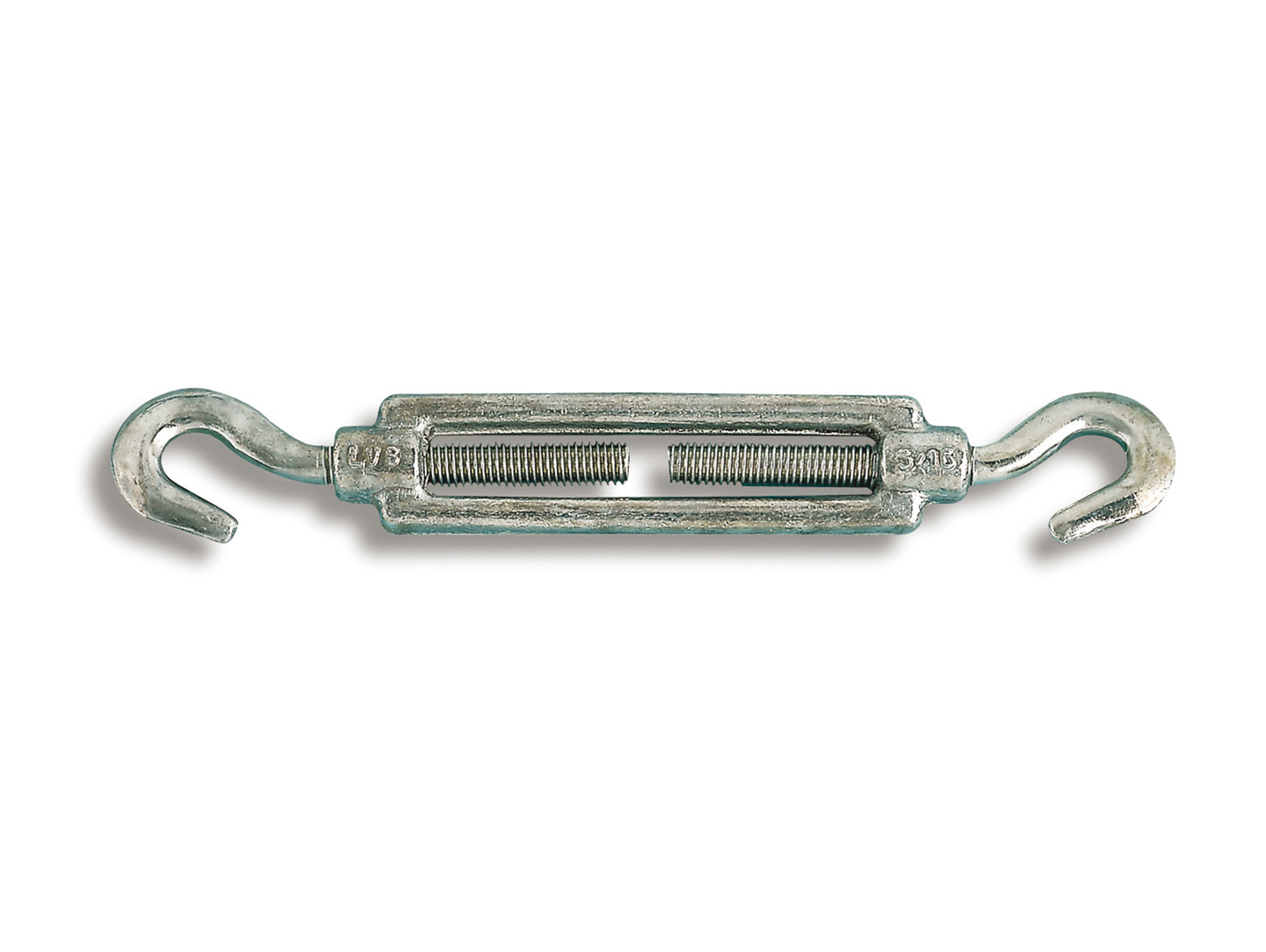 Tendeur 2 crochets acier zingué pour câble Ø5mm