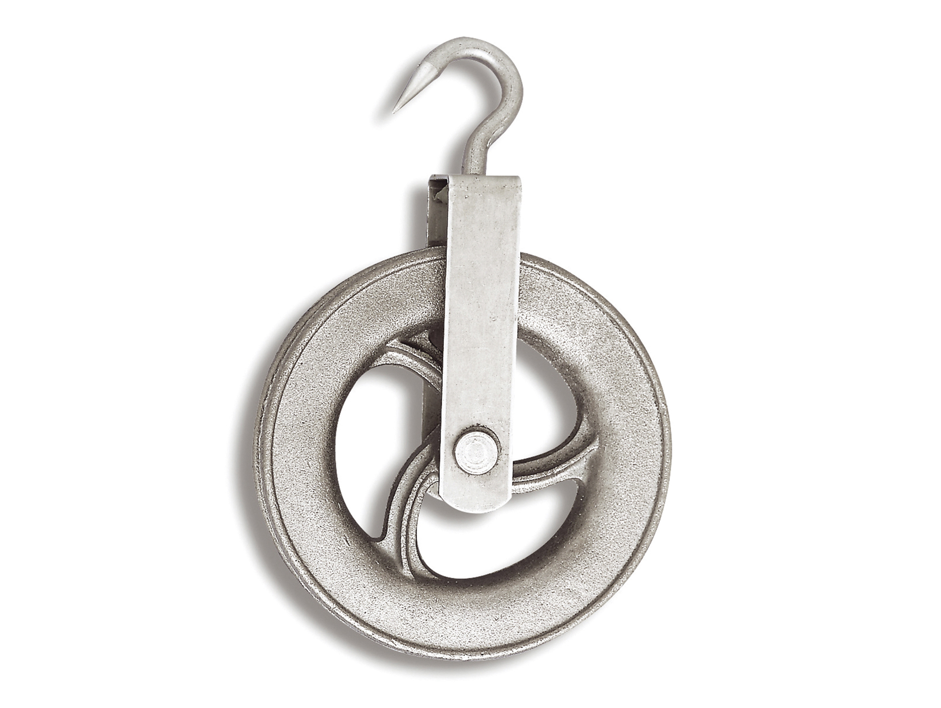 Poulie pour puits en fonte Ø145mm