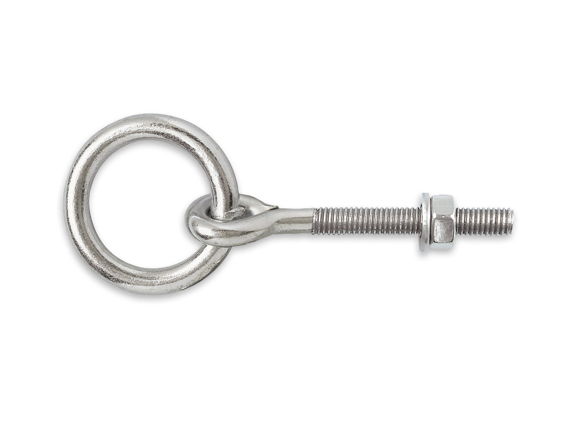 Anneau d'écurie acier zingué Ø50mm L.100mm