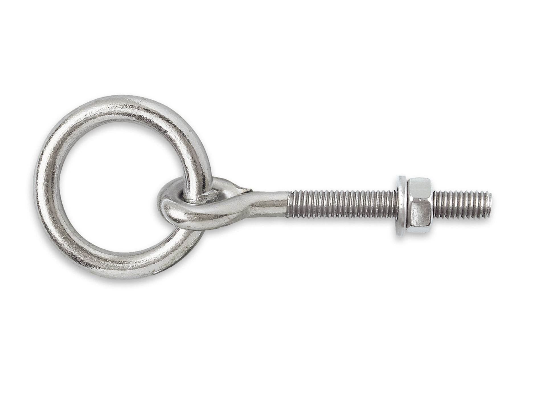 Anneau d'écurie acier zingué Ø50mm L.120mm