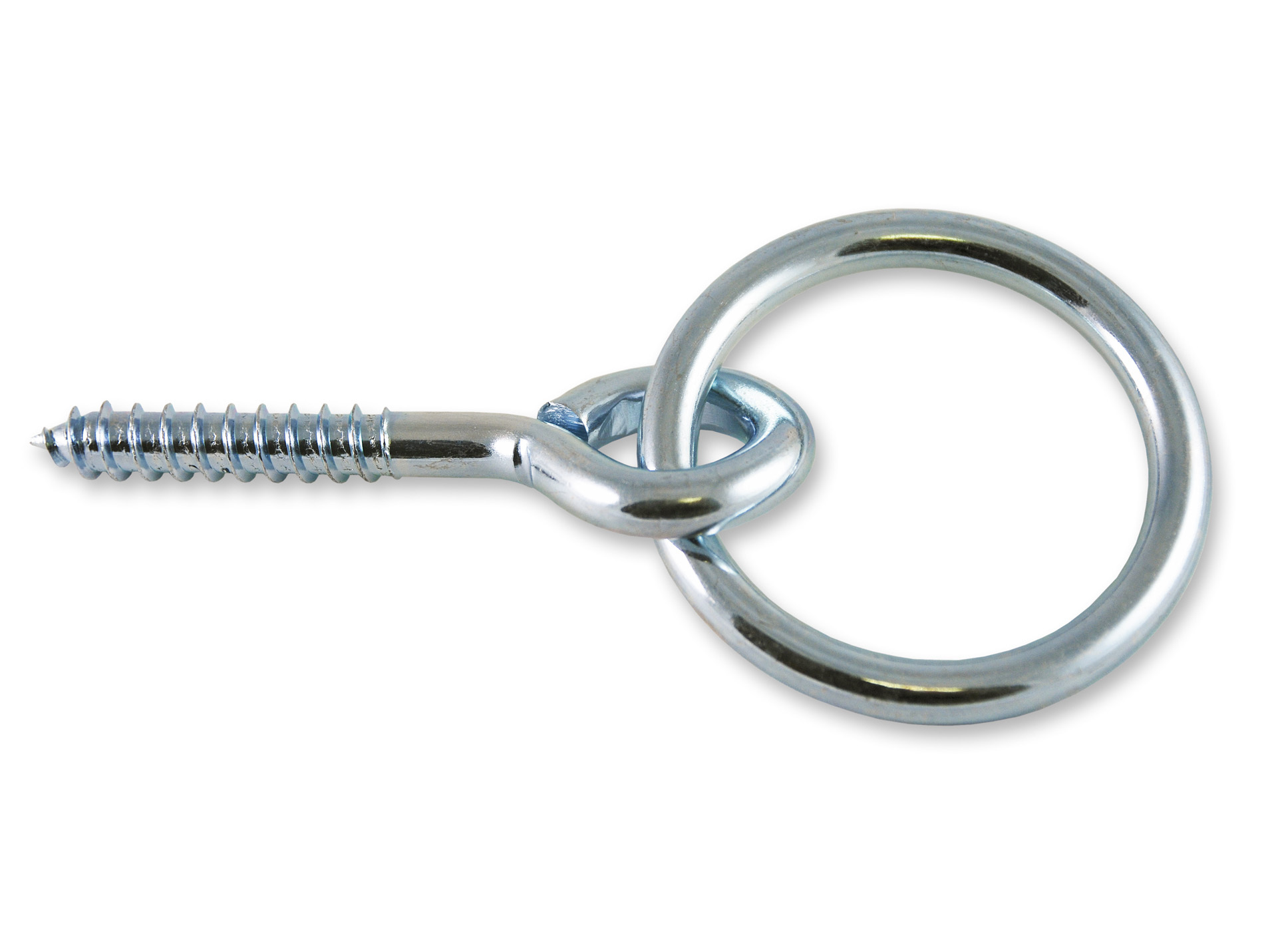 Anneau d'écurie acier zingué Ø50mm L.50mm