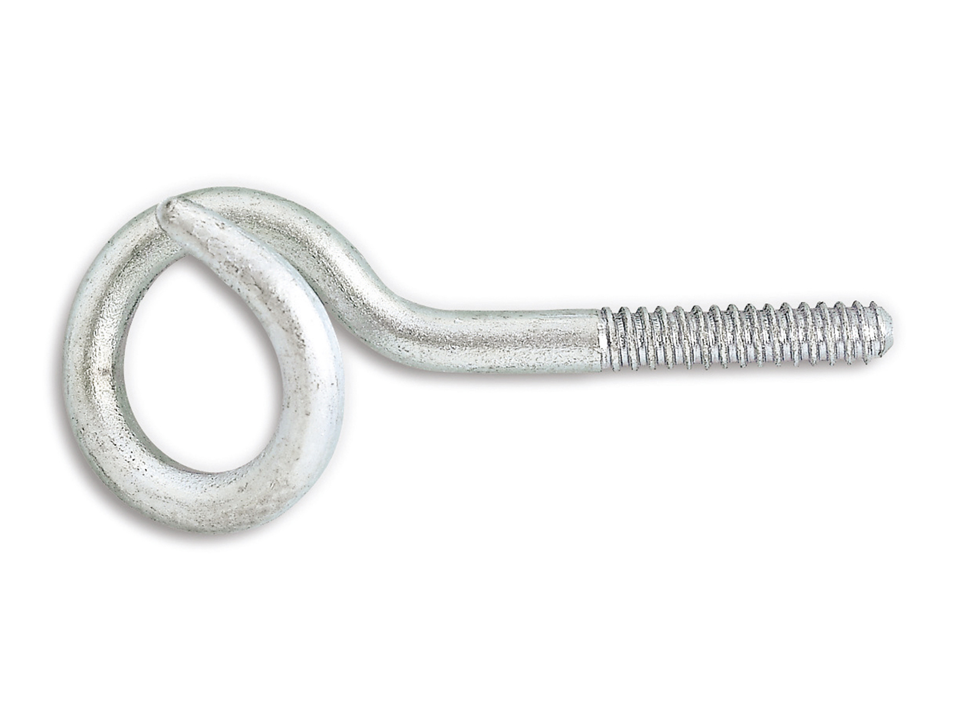 Crochet de gymnase à vis acier zingué Ø12mm 90mm