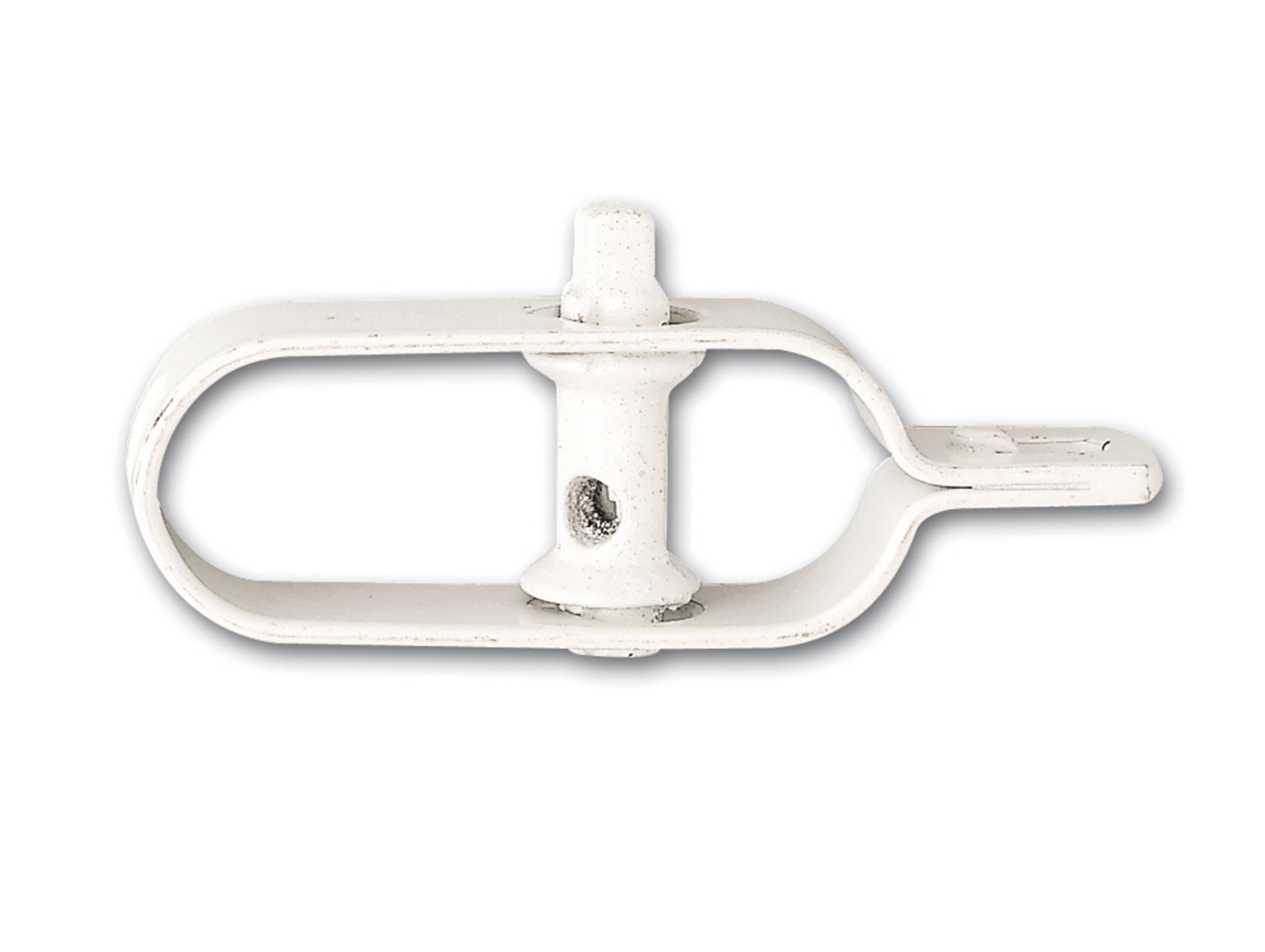 Raidisseur acier L.95mm blanc