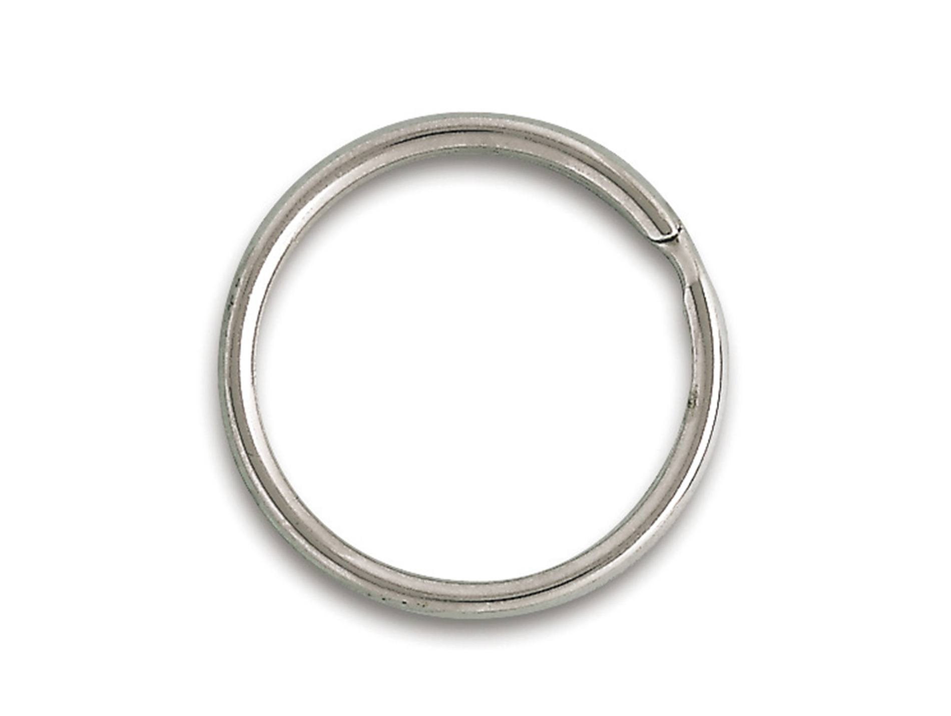 Anneau brisés acier nickelé Ø18mm x6