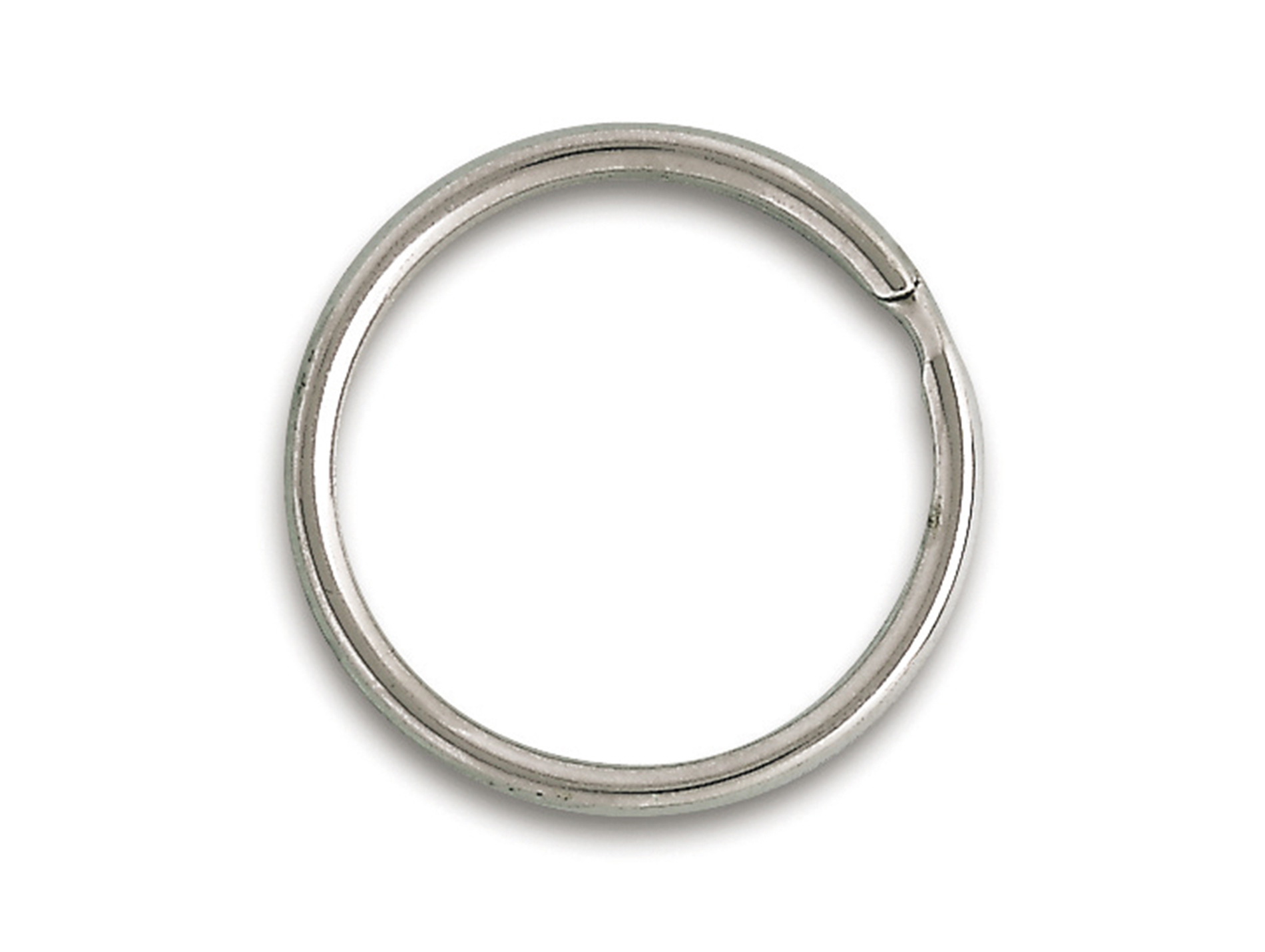 Anneau brisés acier nickelé Ø30mm x3