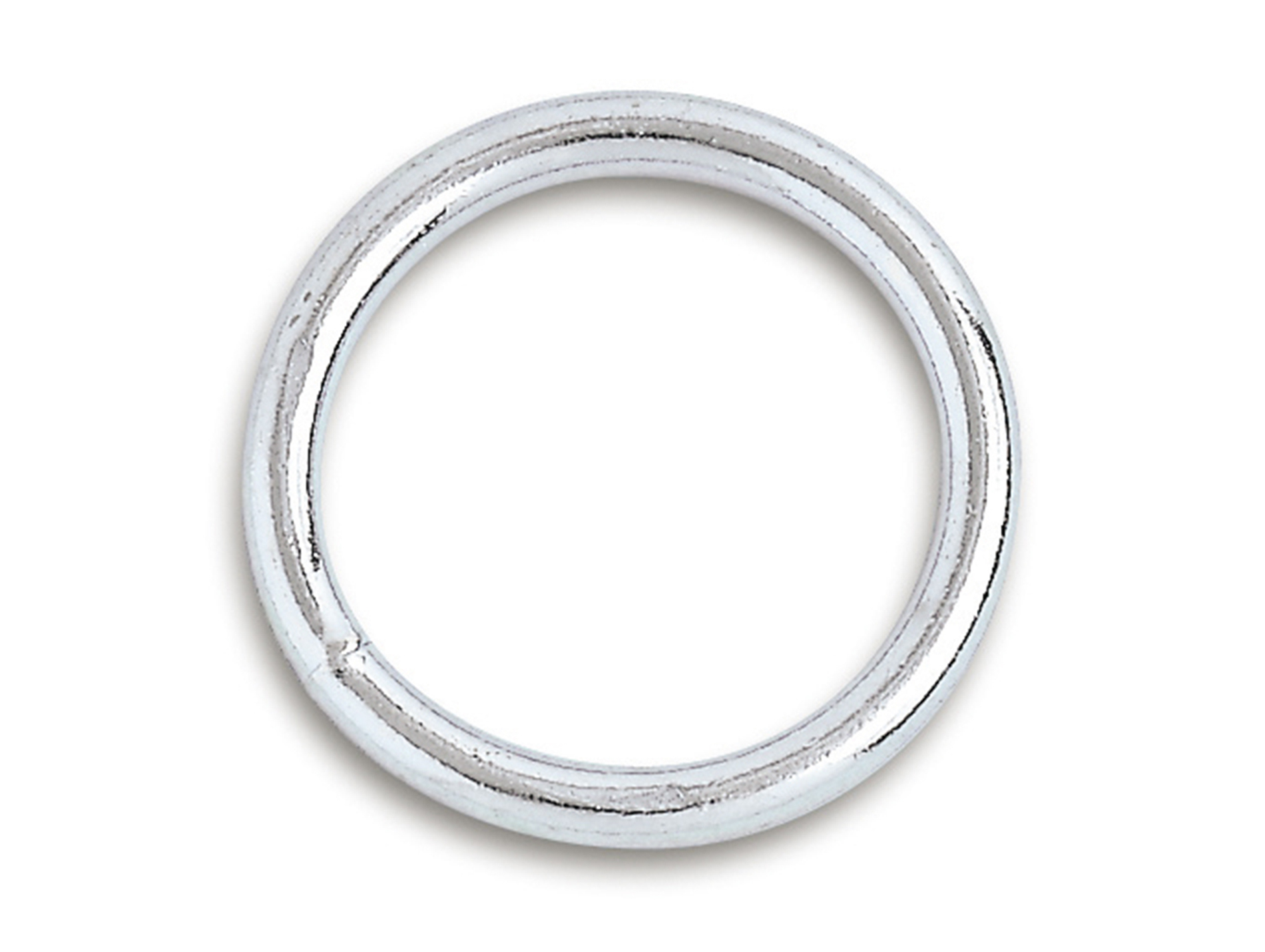 Anneau soudé acier zingué  Ø25mm x4