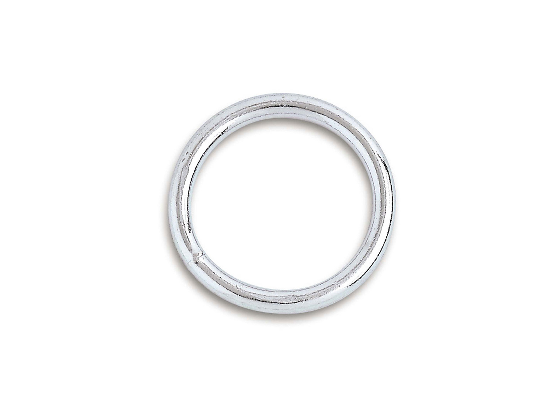 Anneau soudé acier zingué  Ø30mm x4