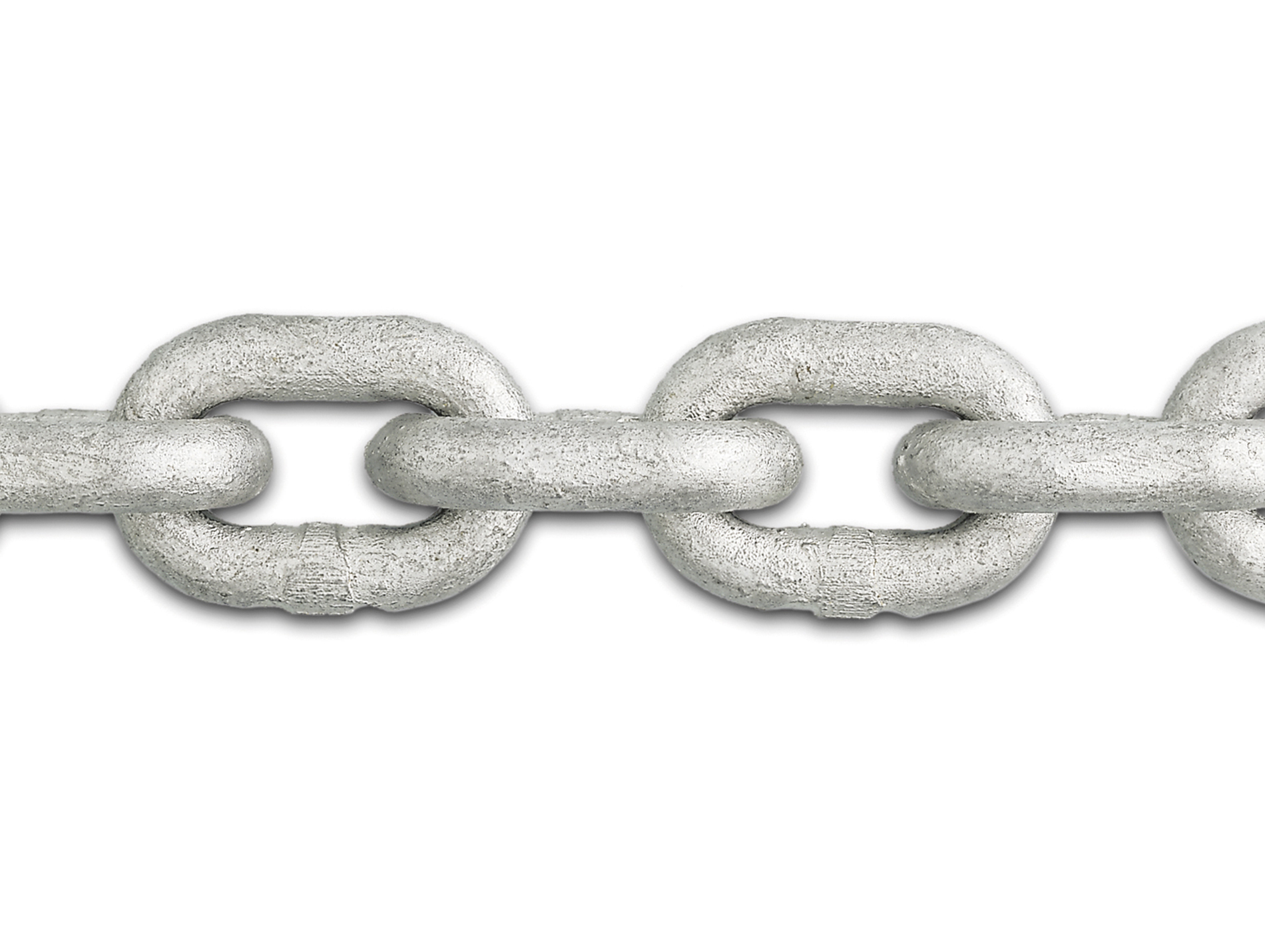 Chaîne soudée nautique acier galvanisé Ø8mm - au mètre