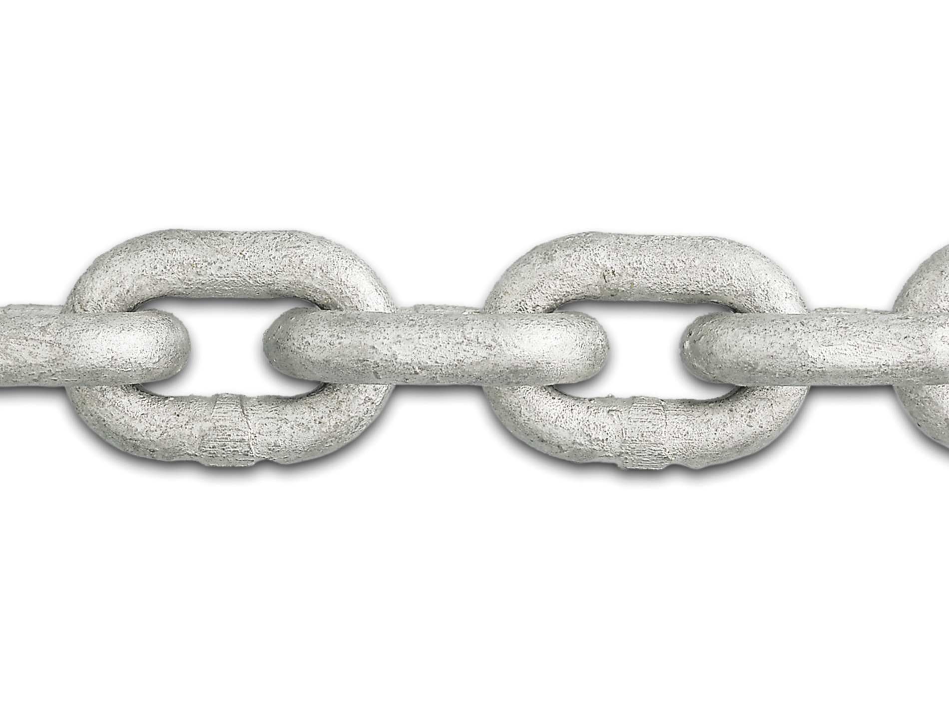 Chaîne soudée nautique acier galvanisé Ø10mm - au mètre