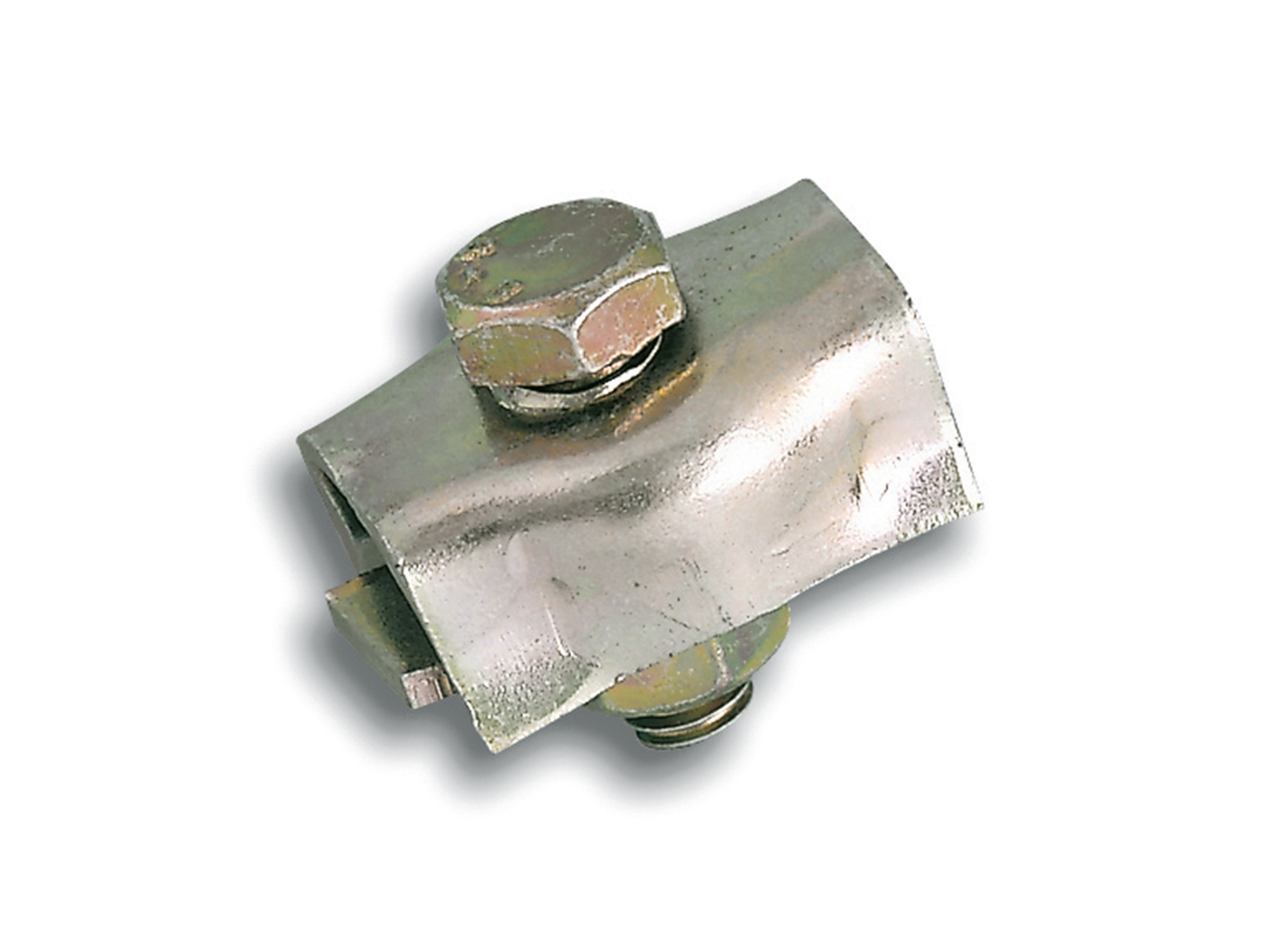 Serre-câble plat 1 boulon acier zingué pour corde Ø2mm x4