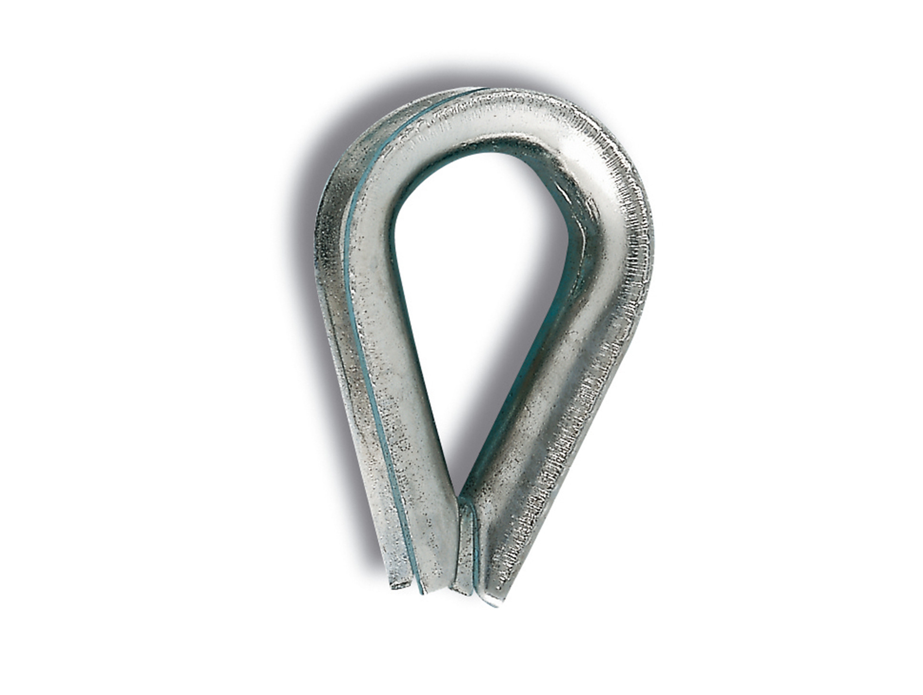 Cosse-coeur acier zingué pour câble Ø9mm x2