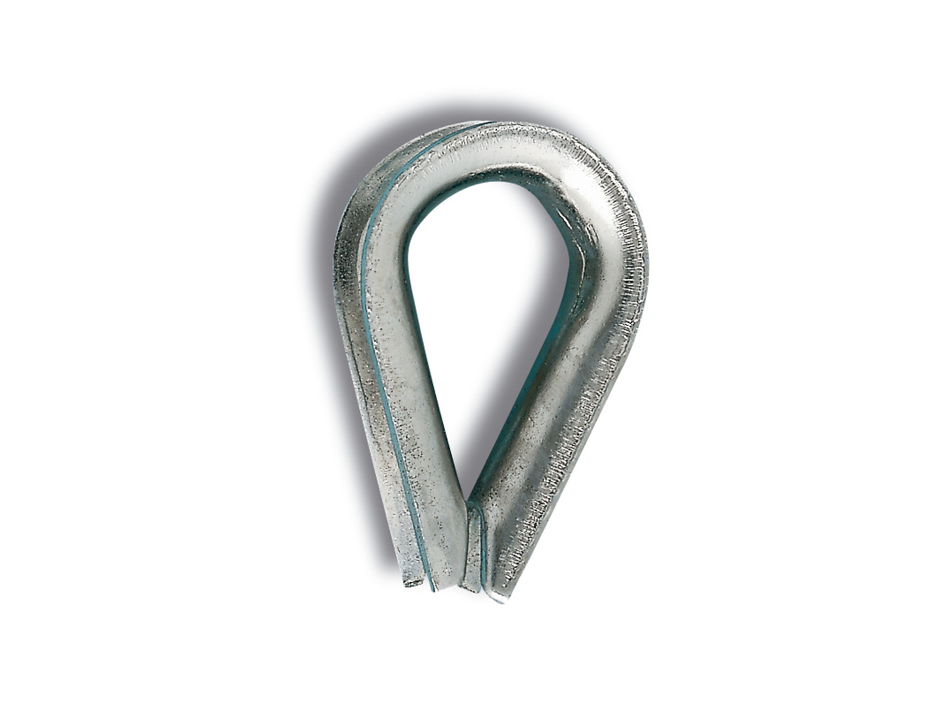 Cosse-coeur acier zingué pour câble Ø11mm