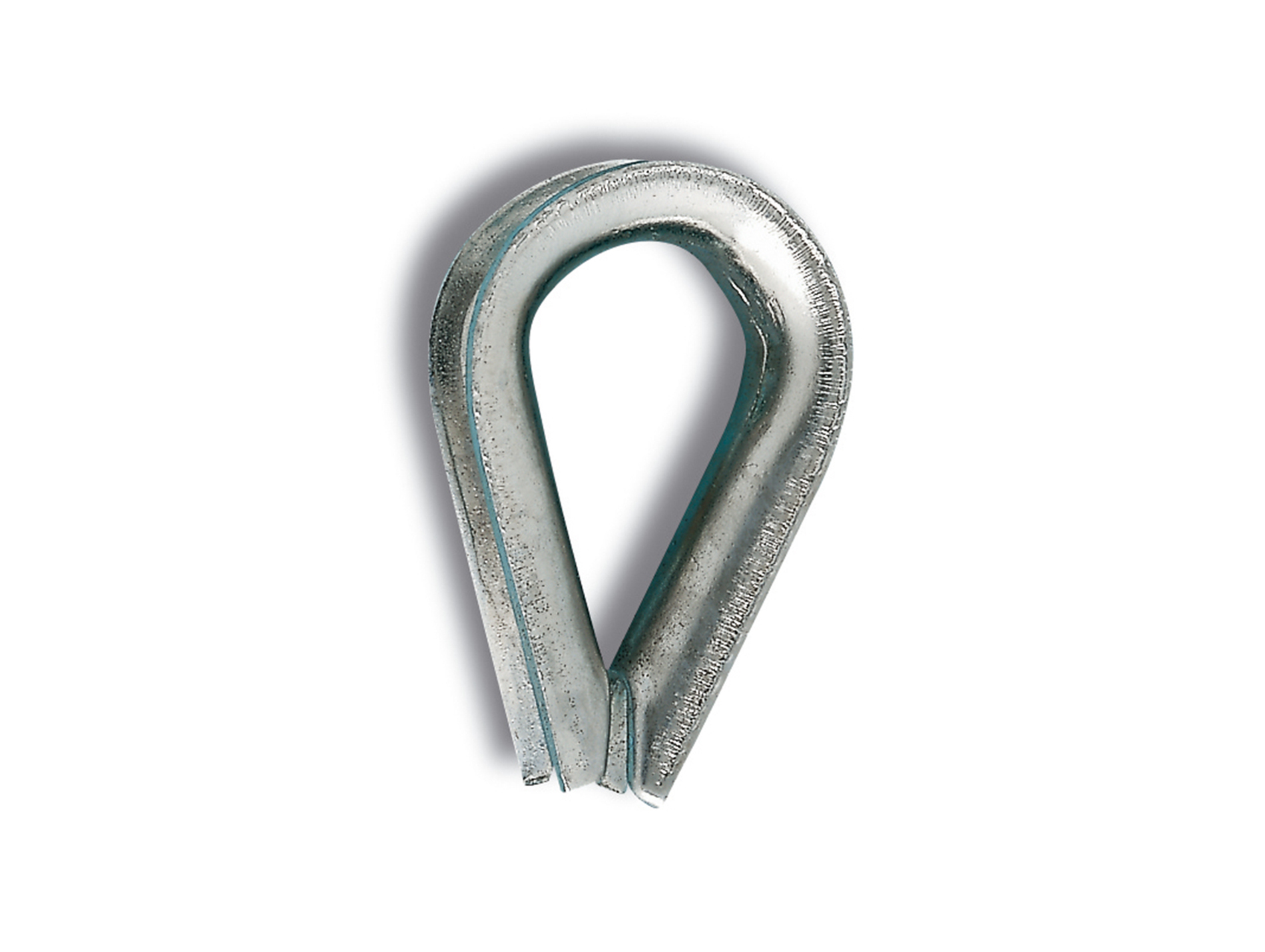 Cosse-coeur acier zingué pour câble Ø13mm