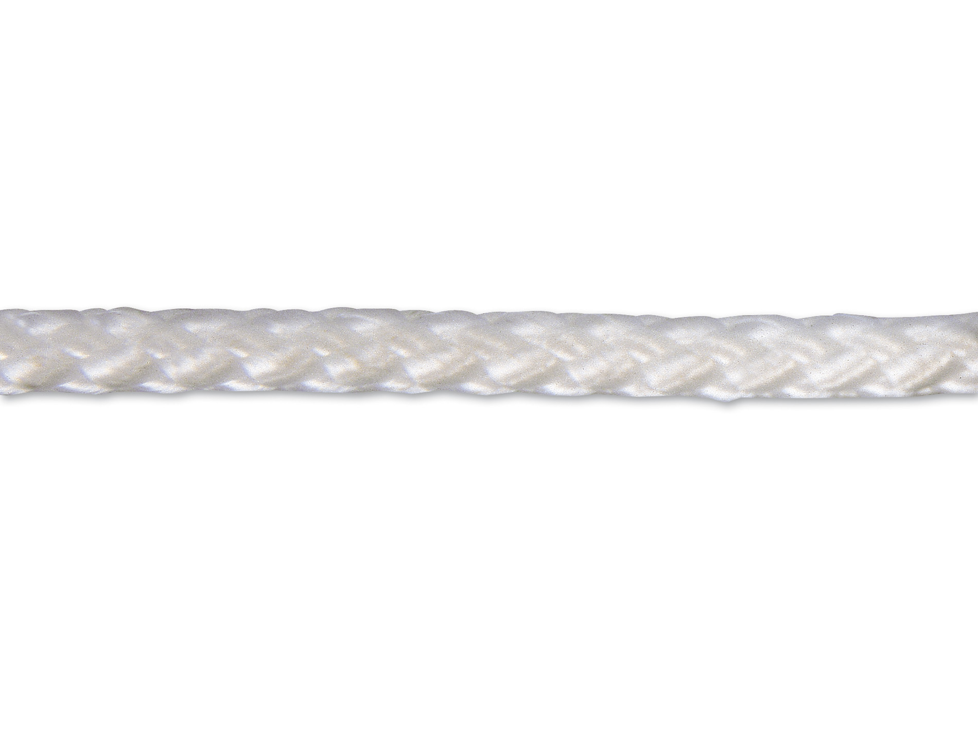 Corde tressée polypropène Ø2mm blanc - au mètre