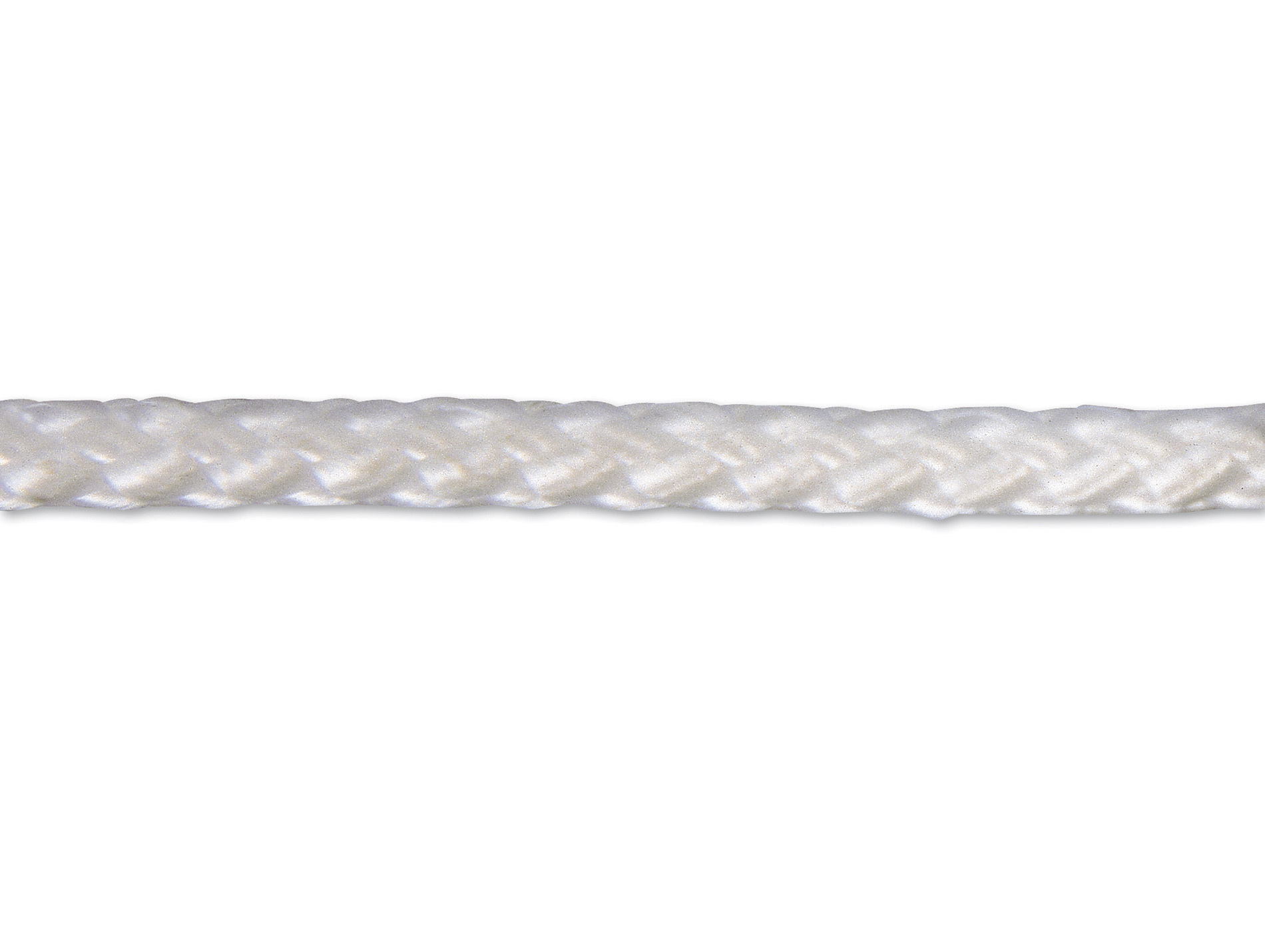 Corde tressée polypropène Ø3mm blanc - au mètre