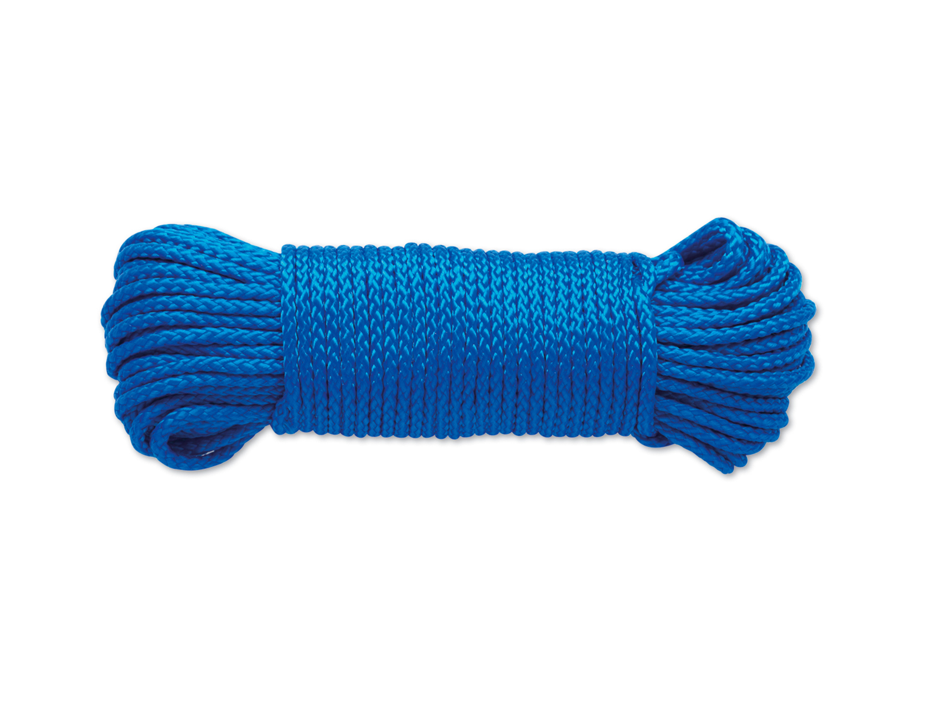 Corde tressée polypropylène Ø2,8mm 20m bleue