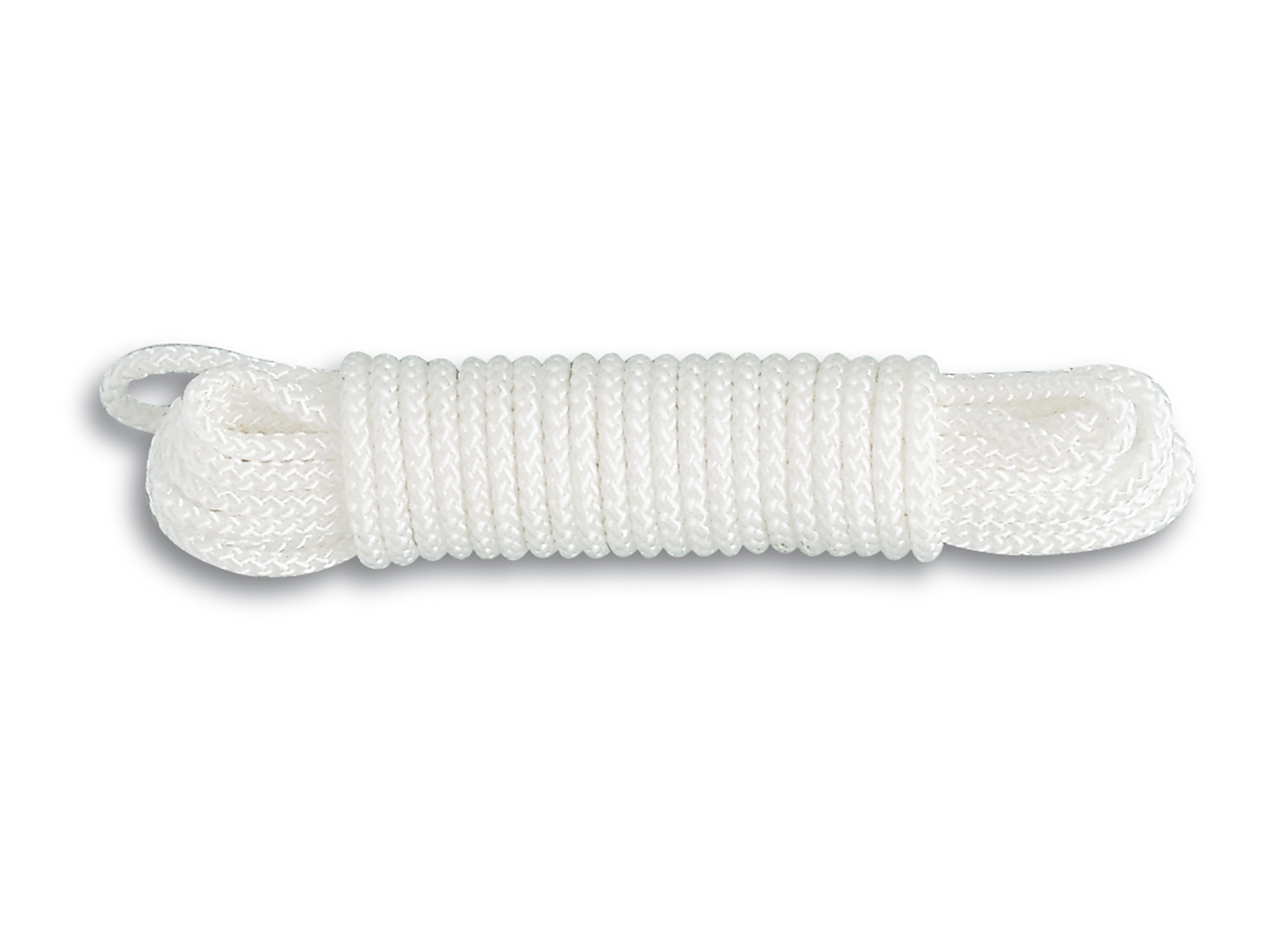 Corde tressée polypropylène Ø2mm L.10m blanc