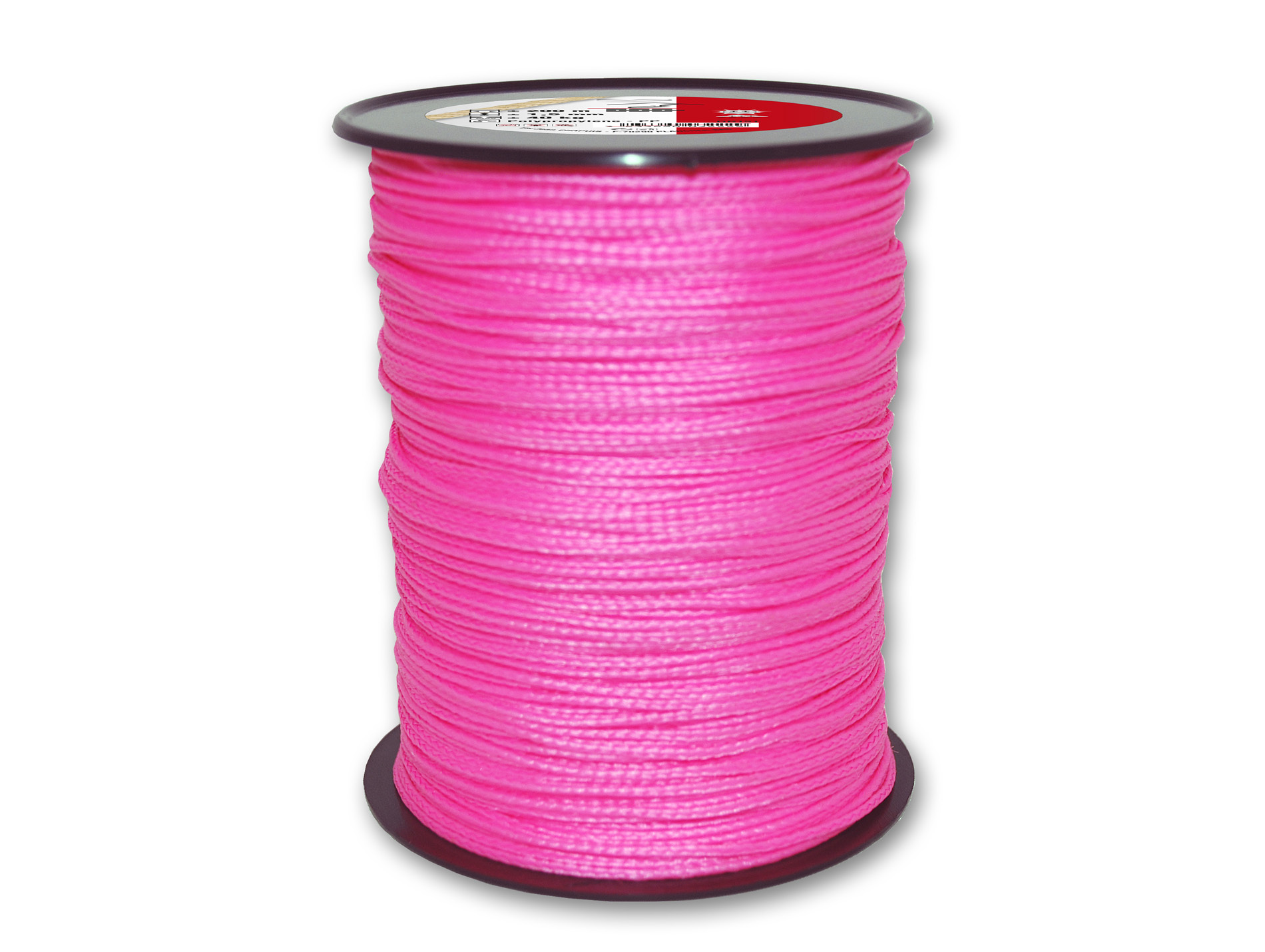 Corde tressée polypropylène Ø1.5mm 200m rose