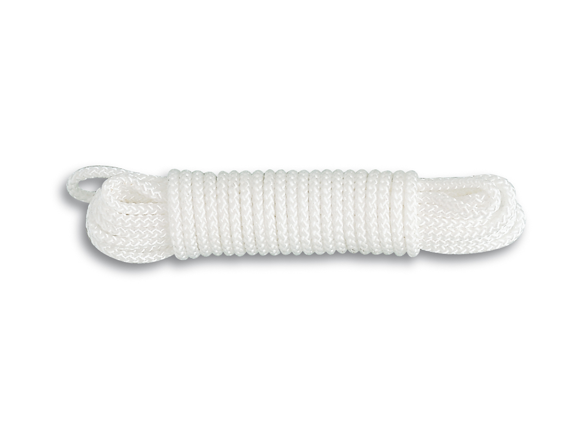 Corde tressée polypropylène Ø3mm L.10m blanc