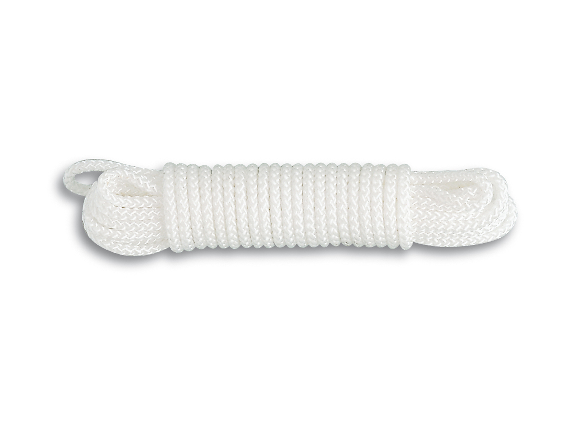 Corde tressée polypropylène Ø4mm L.10m blanc