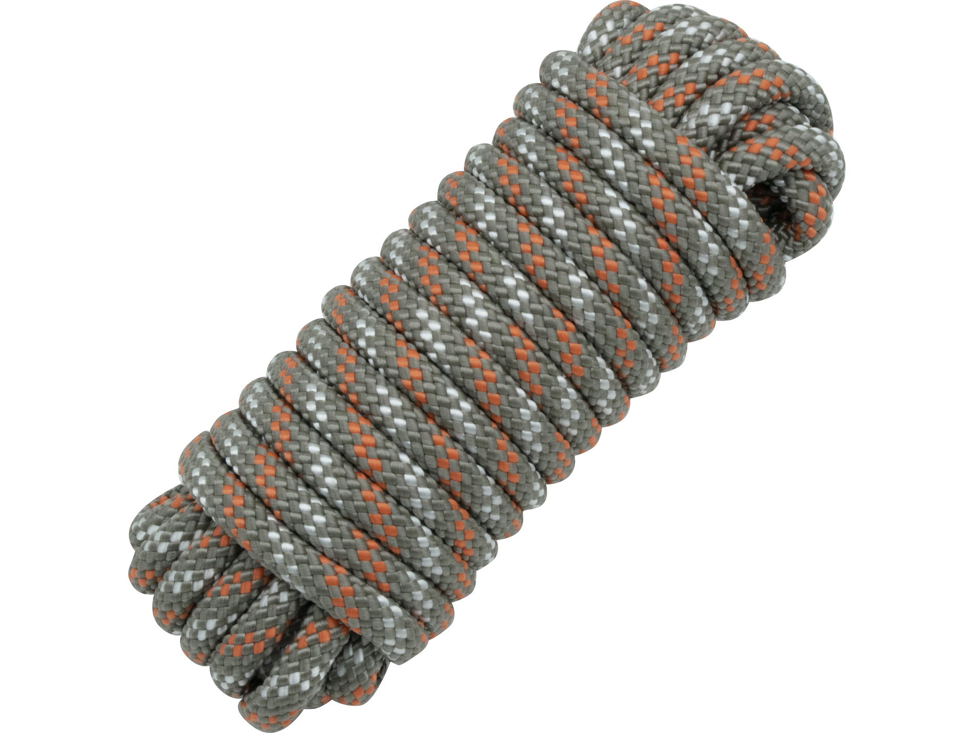 Corde tressée polypropylène Ø10mm 7,5m grise