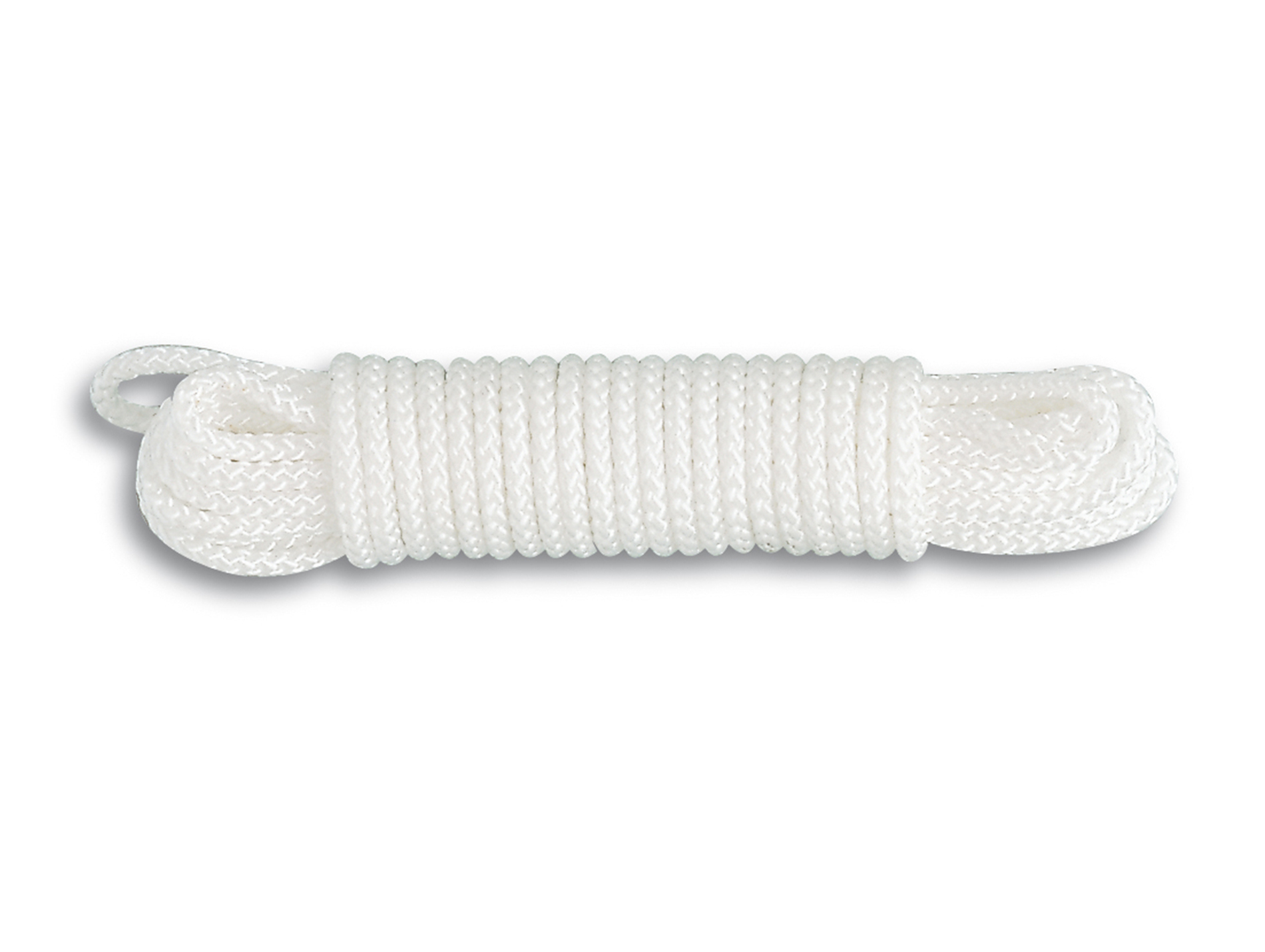 Corde tressée polypropylène Ø3mm L.20m blanc