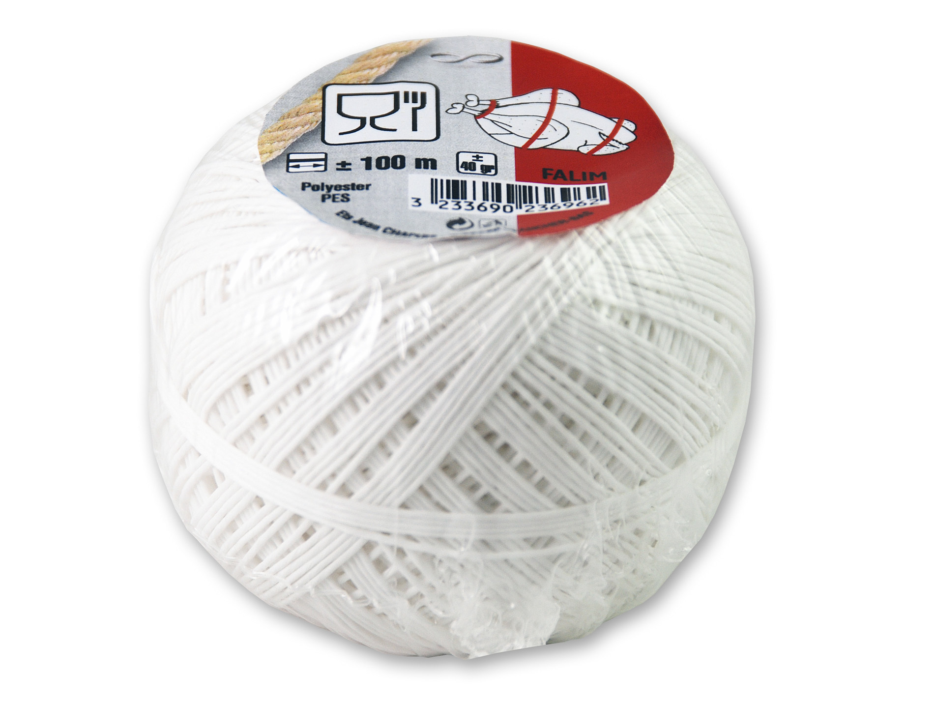 Ficelle alimentaire polyester L.100m