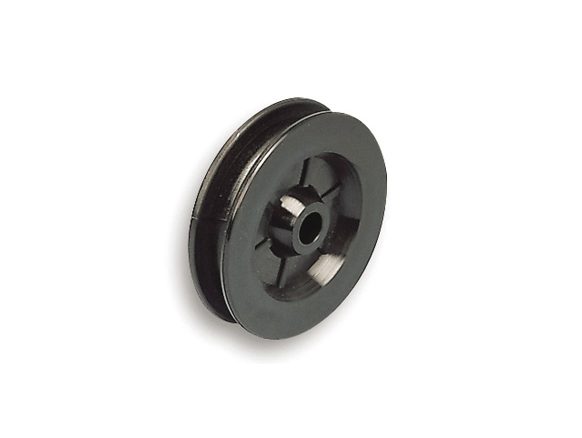 Galets en polyamide Ø32mm pour corde Ø8mm x2